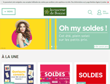 Tablet Screenshot of la-caserne-de-bonne.com